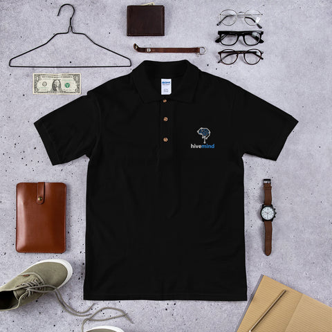 HiveMind Embroidered Polo Shirt