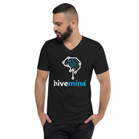 HiveMind Unisex Short Sleeve V-Neck T-Shirt
